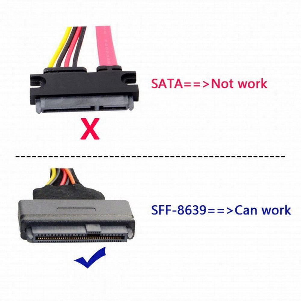 Chenyang PCI-E 3.0 x4 Lane to U.2 U2 Kit SFF-8639 Host Adapter for Intel Motherboard 750 NVMe PCIe SSD SA-103