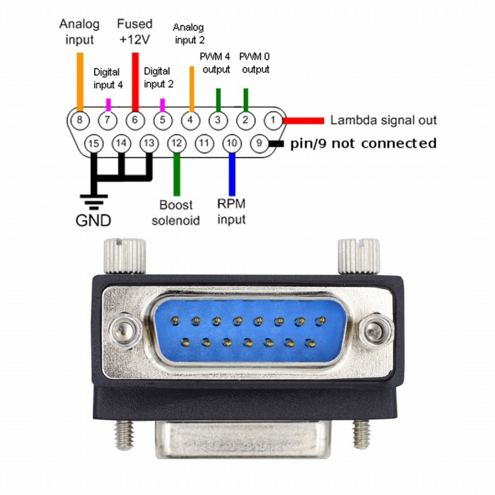 Chenyang DSUB RS232 D-subminiature 15pin Male Nut to Female Screw Extension Adapter DB Connector Down 90 Degree Angled DB-017-DN